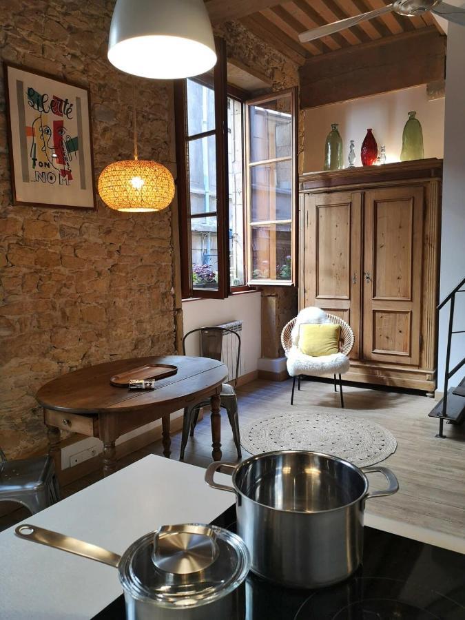 Authentic Loft With Mezzanine & Exposed Stones Heart Of Lyon Διαμέρισμα Εξωτερικό φωτογραφία